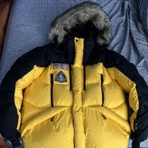 Rare yellow RLX artic Expedition puffer jacket size L/G